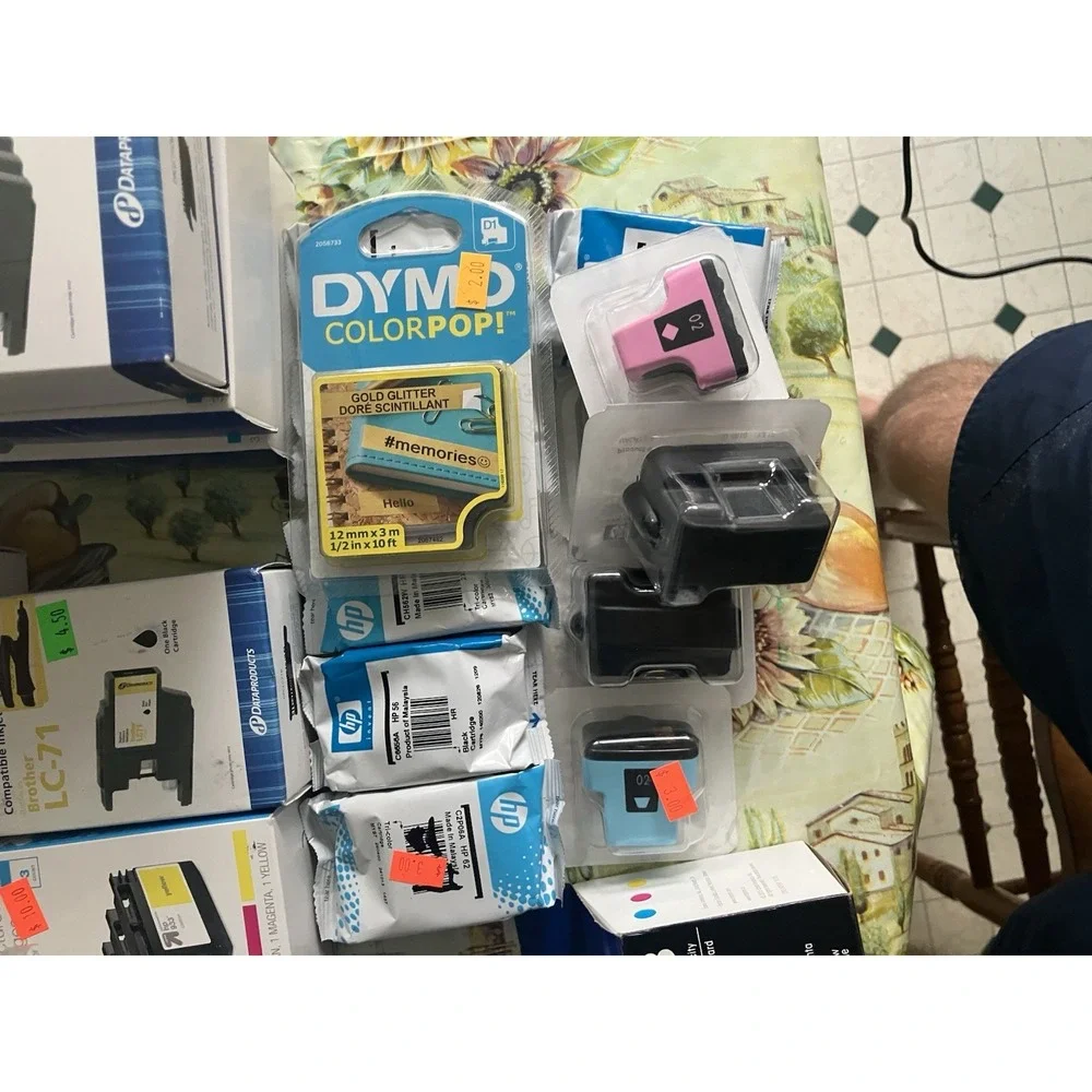 Mixed Lot of Epson, Brother & HP Printer Ink – New, Open Box & Lightly Used item